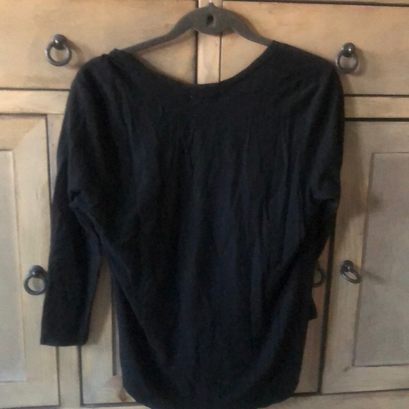 James‎ Perse 3/4 tee black size 2 (M) - Picture 2 of 4